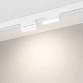 Светильник MAG-ORIENT-FLAT-FOLD-S195-6W Day4000 (WH, 80 deg, 48V) (Arlight, IP20 Металл, 3 года)