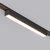 Светильник MAG-VIBE-FLAT-L293-12W Warm3000 (BK, 100 deg, 48V) (Arlight, IP20 Металл, 5 лет)