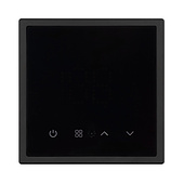 058345 Терморегулятор SWT-NOBE-MTE-SFPL-BK (электрический тёплый пол) (Arlight, Черный оникс)