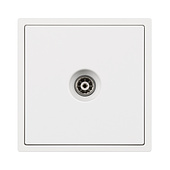 054292 Механизм телевизионной розетки SCT-NOBE-MTV1-SFPL-WH (Arlight, Белый кварц)