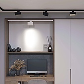 Светильник LGD-LOFT-TRACK-4TR-S170-10W White6000 (WH, 24 deg, DALI) (Arlight, IP20 Металл, 3 года)