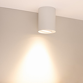 Светильник SP-FOCUS-R110-18W Warm3000 (WH, 50 deg, 230V) (Arlight, IP54 Металл, 5 лет)