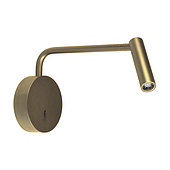 Светильник SP-VERDI-LONG-WALL-3W Warm3000 (BR, 20 deg, 230V) (Arlight, IP20 Металл, 3 года)