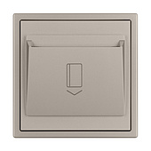 ARL NOBE Выключатель карточный магнитный софт-тач кашемир SWT-CRD-SFPL-CA (250V, 25A) (Arlight, -)