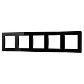Рамка стеклянная FRM-GLARE-GS-5-BK (Arlight, -)