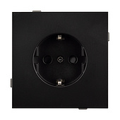 Механизм электрической розетки SCT-TENDO-MEU1-PL-BK (230V, 16A) (Arlight, -)