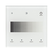 046561 INTELLIGENT ARLIGHT Сенсорная панель SMART-DALI-301-11-1G-4SC-DT6 Белая (230V, встраиваемая, 2.4G) (IARL, IP20 Пластик, 5 лет)