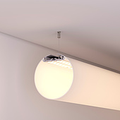 Профиль SL-ROUND-D120-2000 ANOD (Arlight, Алюминий)