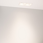 055934 Светильник MS-FLOW-BUILT-S157x85-2x12W Day4000 (WH, 55 deg, 230V) (Arlight, IP20 Металл, 5 лет)