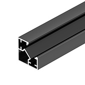 062894 Профиль SL-KUB-DISPLAY-2525-2000 ANOD BLACK (Arlight, Алюминий)