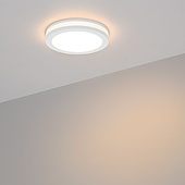 Светодиодная панель LTD-115SOL-15W Warm White (Arlight, IP44 Пластик, 3 года)
