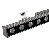 Линейный прожектор AR-LINE-300-6W Warm2700 (GR, 15 deg, 230V) (Arlight, IP65 Металл, 3 года)