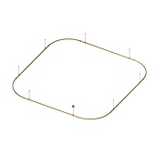 054426 Основание ART-APRIORI-QUADRAT-SOFT-ROD-400-3500x3500 (OG) (Arlight, IP20 Металл, 3 года)